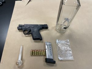 Suspect Arrested for Possession of Stolen Firearm And Drugs