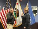 Outgoing CAL OES Director Mark Ghilarducci and incoming Director Nancy Ward