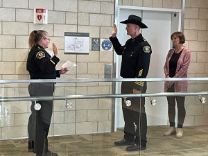 Calaveras County Sheriff Rick DiBasillio is sworn in
