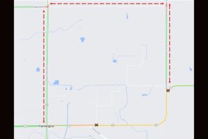 Caltrans detour route for HWY 4 in Farmington