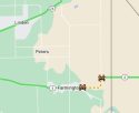Caltrans map of Highway 4 section closed due to flooding in the Farmington area
