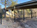 Fencing erected on HWY 108 eastbound off-ramp onto Stockton Road in Sonora