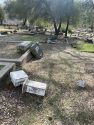 Vandalism at the Mariposa Cemetery in Mariposa County