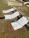 Vandalism at the Mariposa Cemetery in Mariposa County