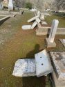 Vandalism at the Mariposa Cemetery in Mariposa County