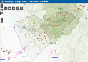 Mariposa Public Info Map
