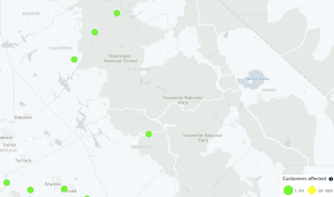 PG&E Power Outage Map