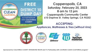 Free Dump Day In Copperopolis