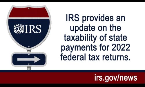 IRS Announcement