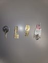 Altered keys confiscated from suspects