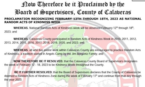 Kindness Week Proclamation