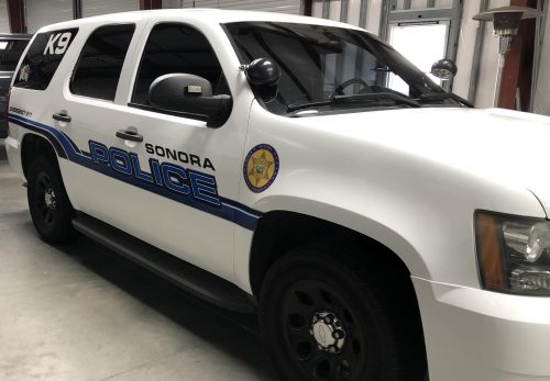 New K9 outfitted SPD vehicle