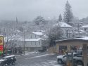 Thursday morning snow in Sonora