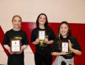 Quinn Igoe, Hana Connolly and Rachel Thomas