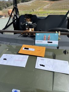 Stolen mail found inside suspect's vehicle