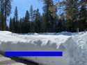 Recent storms dump significant snow at Pinecrest Lake