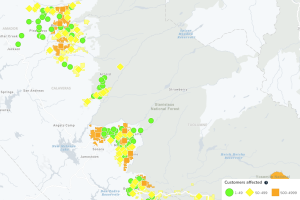 PG&E Wednesday Power Outages