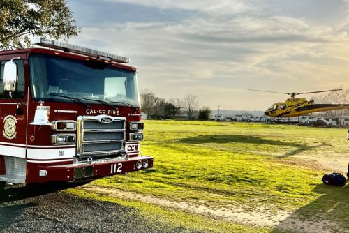 Boy flown after suffering injuries sustained in a golf cart crash