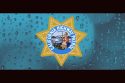 CHP log with rain background