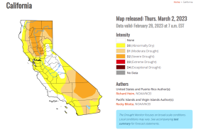 US Drought Monitor Map
