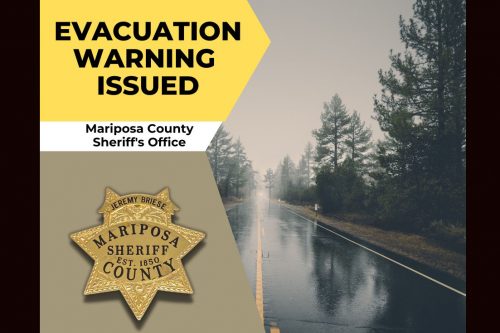 Evacuation Warnings Issued In Mariposa County - MyMotherLode.com