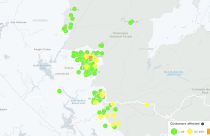 PG&E Power Outage Map