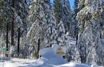 Several feet of snow in the Pinecrest area on the Summit Ranger District on STF