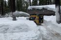 Snow removal in the Pinecrest area of STF