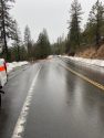 Storm damage repairs to Highway 120 at Hardin Flat Road