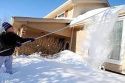 Threat of collapsing roofs due to snow in the Mother Lode