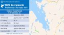 Tuolumne Tornado Path NWS Image