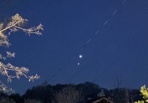 Jupiter and Venus visible Thursday from downtown Sonora