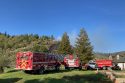 CAL Fire resources working the Fullen Fire in the Sheep Ranch area of Calaveras County
