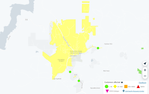 Columbia outage