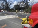Crash at the Shaws Flat Road and Highway 49 intersection in Sonora