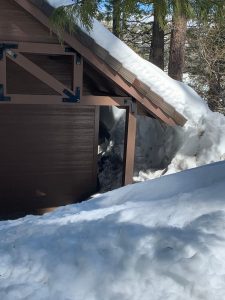 Deep snow in Stanislaus National Forest