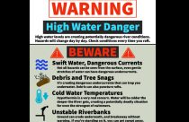 High Water Danger Warning flyer ACSO