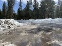 Snow removed from Pinecrest parking lot