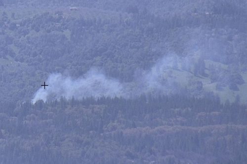 Vegetation fire in the West Point area of Calaveras County