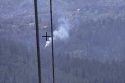 Vegetation fire on N. Tuolumne Road in the Camp Earnest area