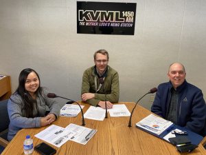 Kristina Herrera, Paul Marum and Bob White