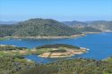An aerial view of New Melones