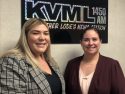 Center for a Non Violent Community Direct Services Coordinator Jessi Abbott (Left) and Tuolumne County D.A. Cassandra Jenecke