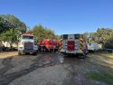 House and vegetation fire in the Wallace area of Calaveras County
