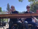 KVML Morning Show's Mark Truppner and News Director BJ Hansen