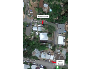 Peek Circle Closed In Mokelumne Hill