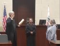 Swearing in of Kim Craddock as the new Chief Officer for Calaveras County