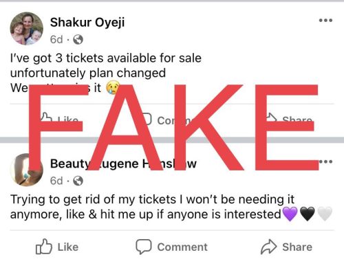 Ticket scam in La Grange for Stuckfest event