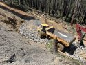Yosemite road crews working on Big Flat Road-Highway 120