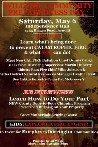 Arnold Hosts Wildfire Preparedness Day